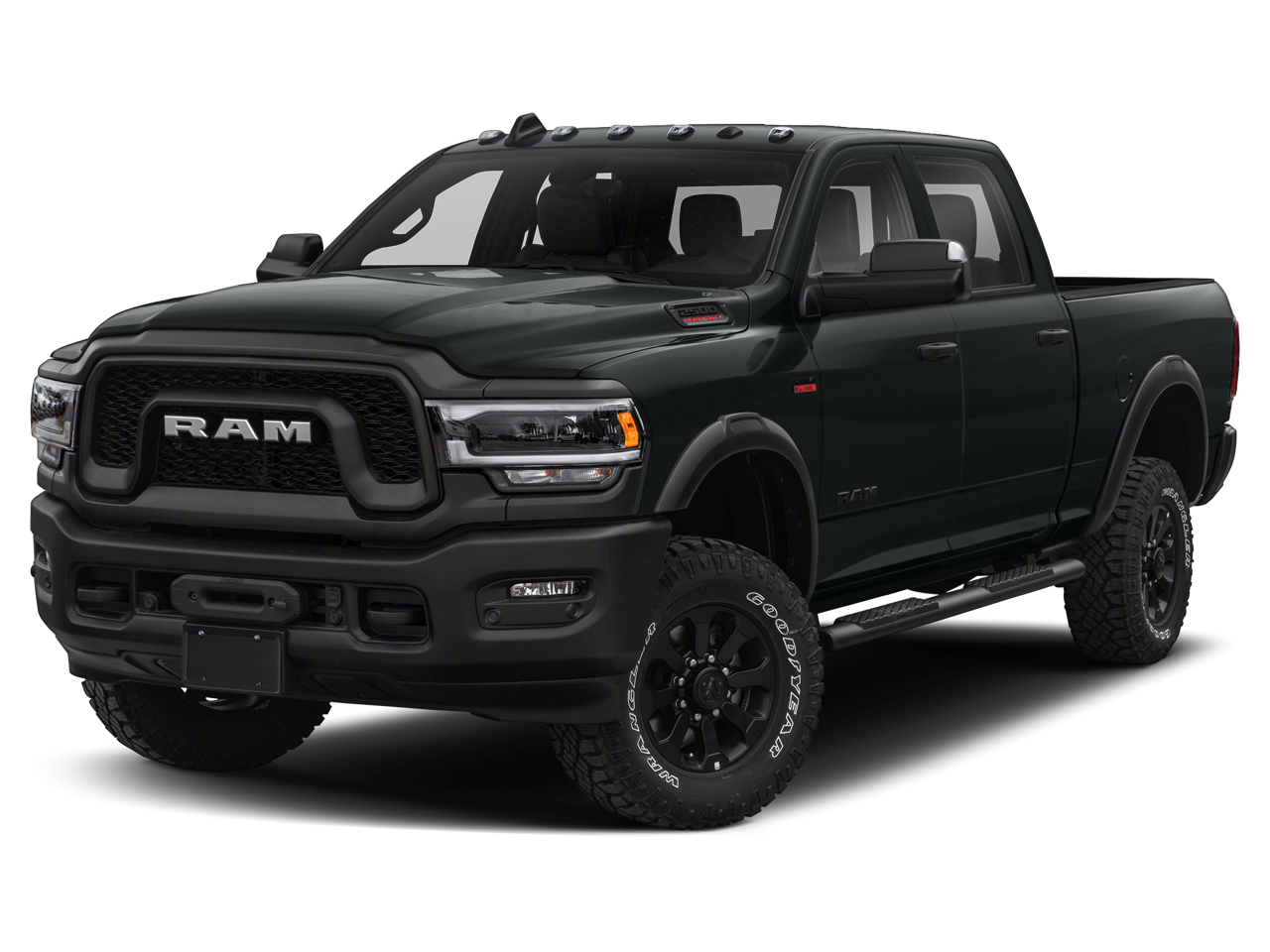 2020 RAM 2500 Power Wagon in Maximum Steel Metallic Clearcoat — front three-quarter view