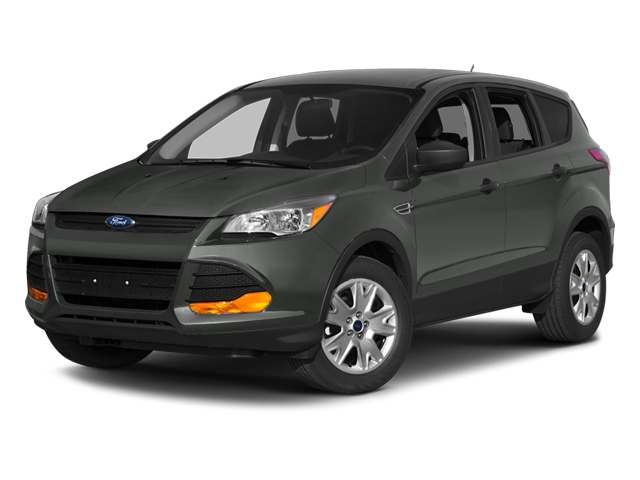 2014 Ford Escape Titanium in Sterling Gray Metallic — front three-quarter view