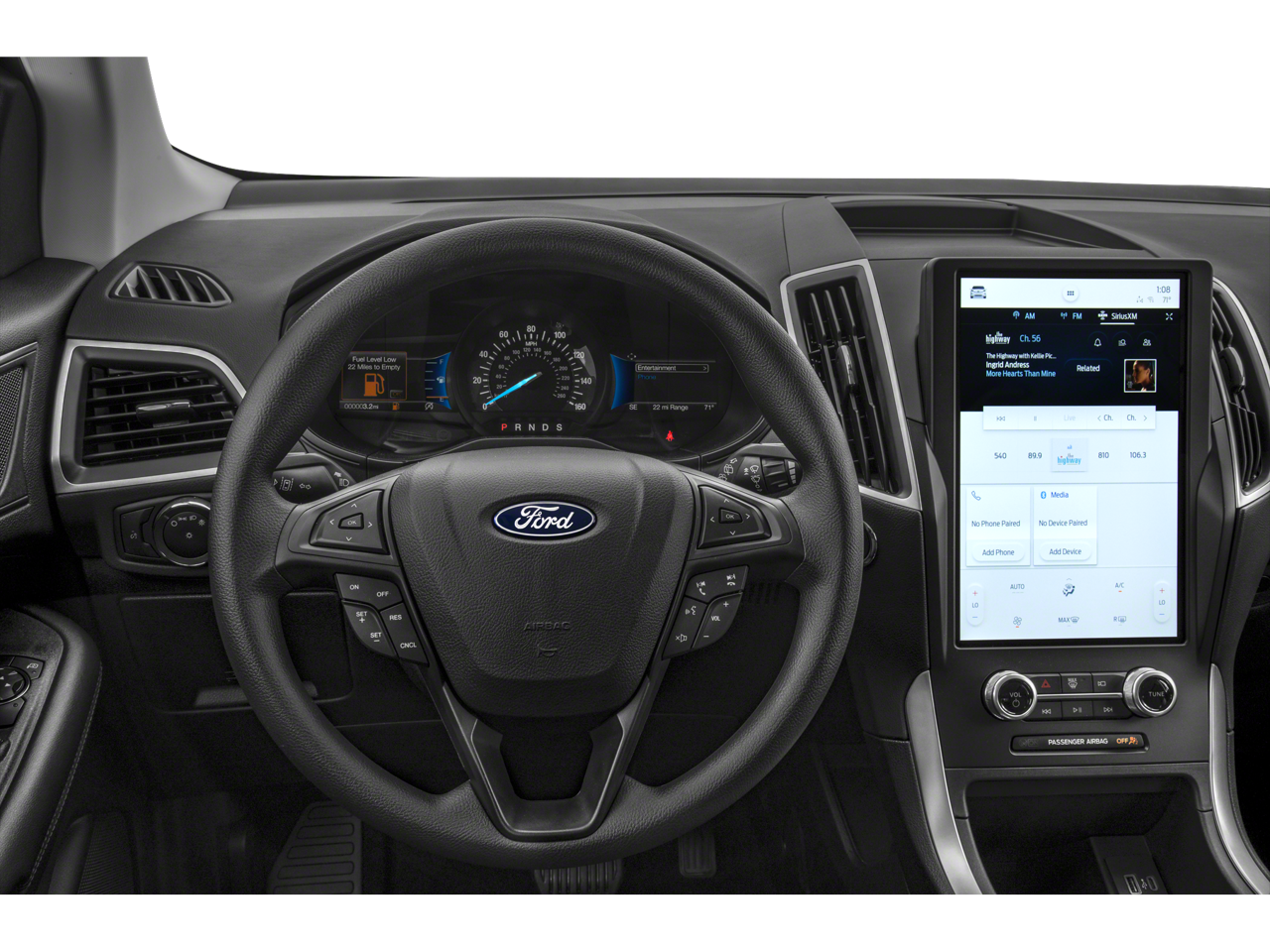 2023 Ford Edge — interior view