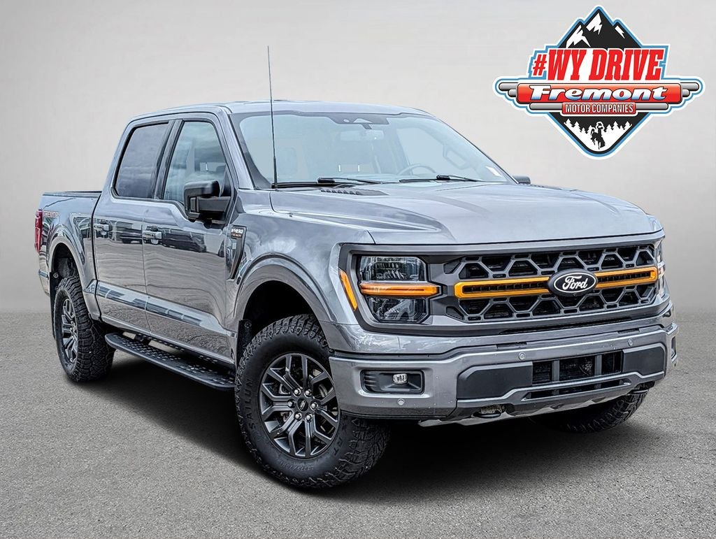 2024 Ford F-150 Tremor in Gray — front three-quarter view