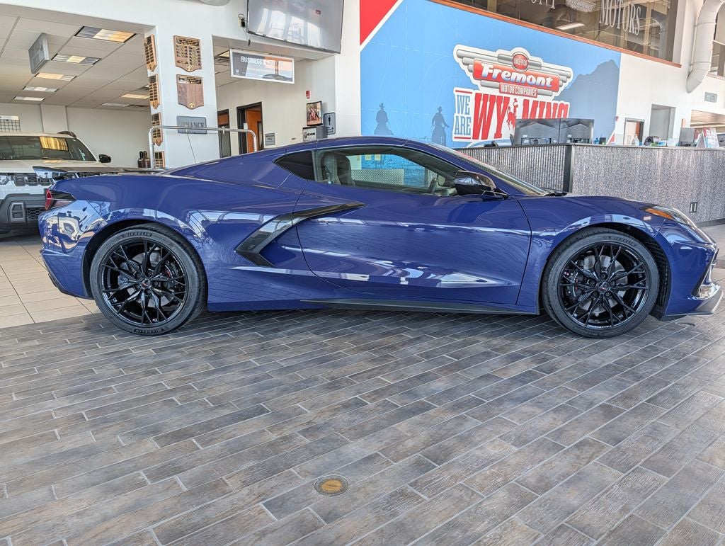 2025 Chevrolet Corvette — rear three-quarter view