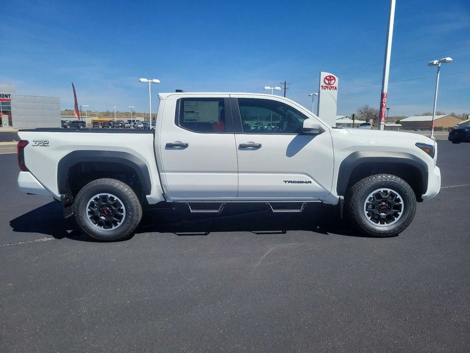 2026 Toyota Tacoma — rear three-quarter view