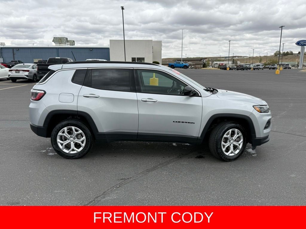 2024 Jeep Compass — rear three-quarter view