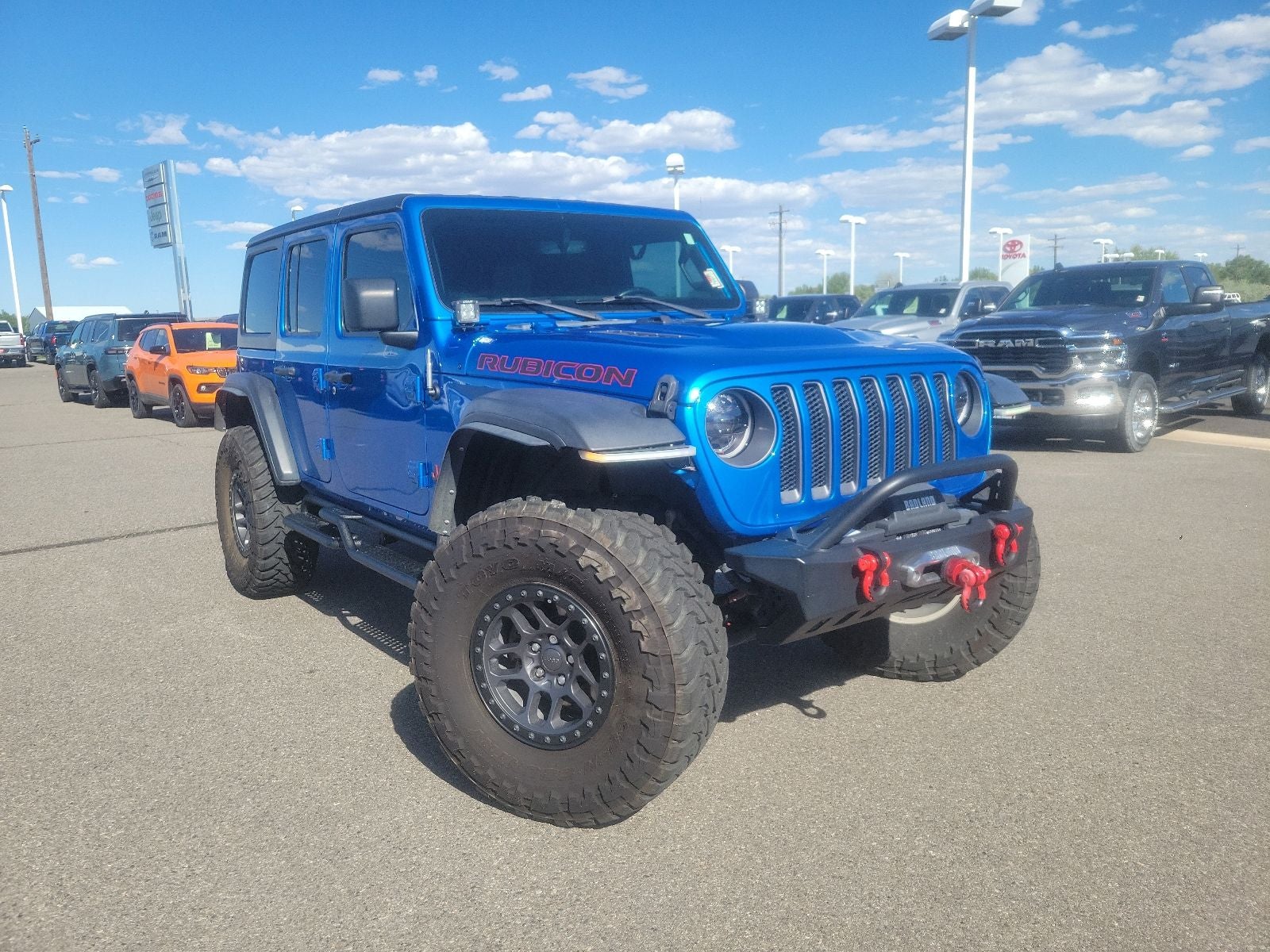 2022 Jeep Wrangler — side profile view