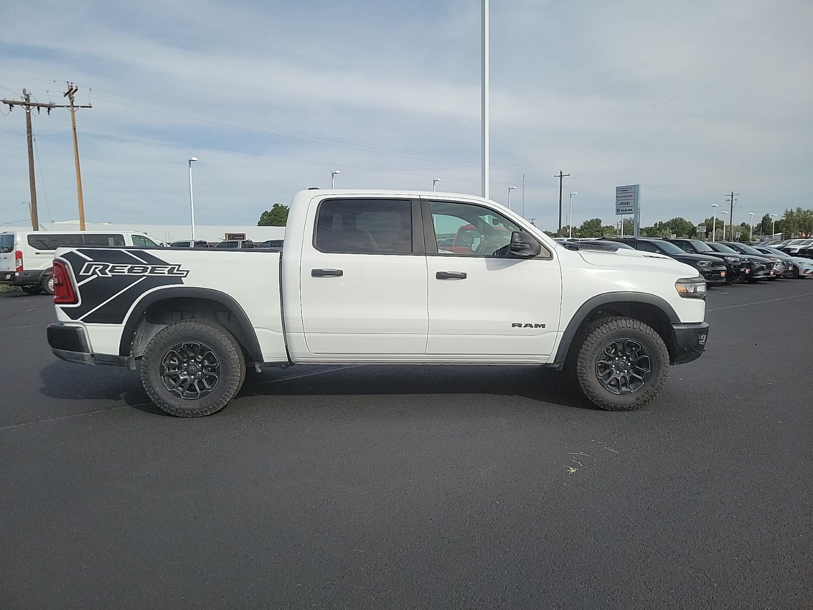 2025 RAM 1500 — rear three-quarter view