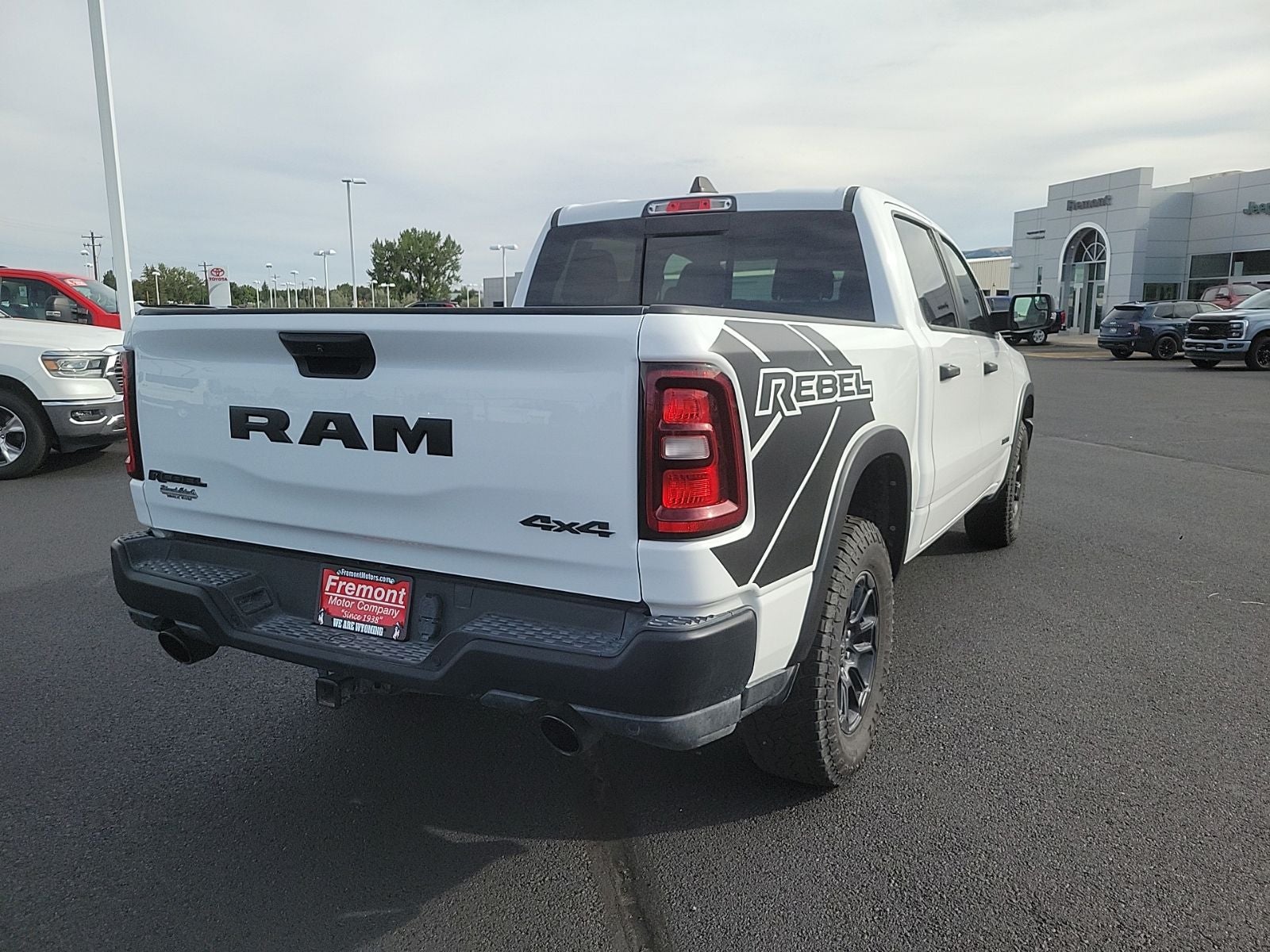 2025 RAM 1500 — interior view